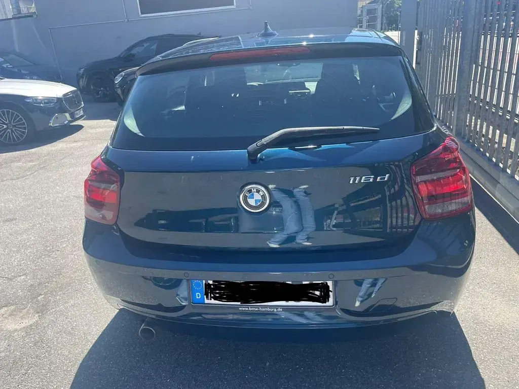 Gebraucht BMW 116 Efficient Dynamics 116 PS (85 kW) 2013 Blau Kleinwagen