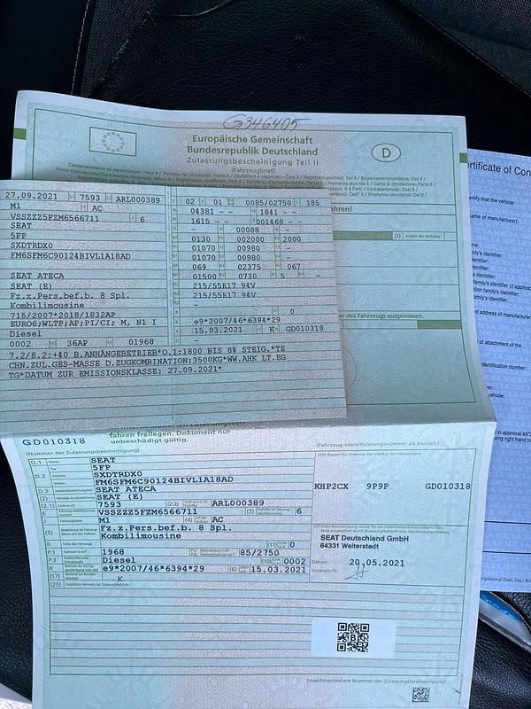 Gebraucht Seat Ateca 116 PS (85 kW) 2021 Weiß SUV