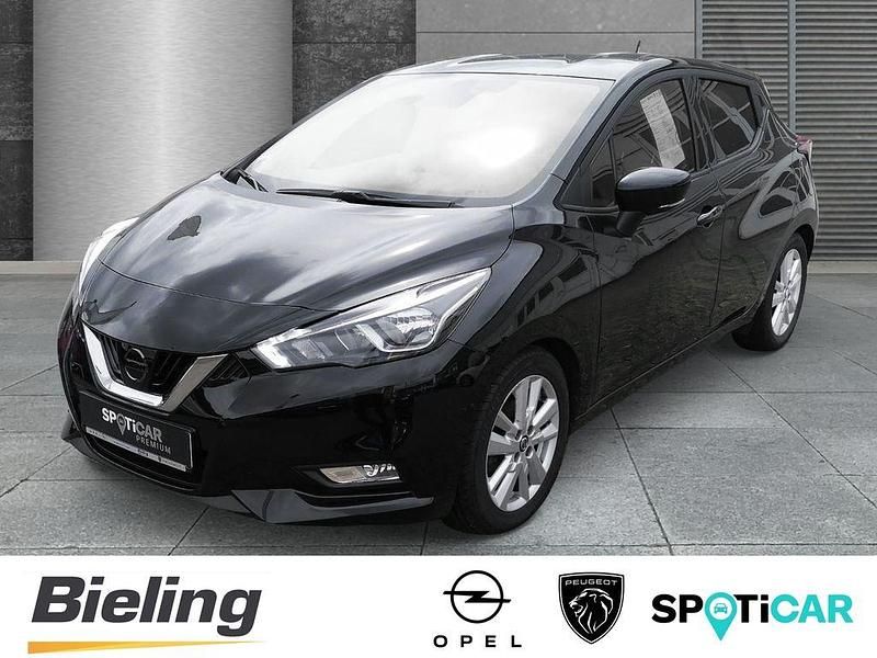 Schwarz Gebraucht 2020 Nissan Micra N-Connecta Kleinwagen | 13.650 € (Fairer Preis) - Bild 1/4