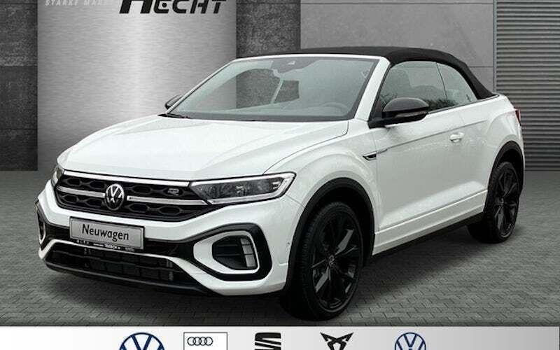 Weiß Gebraucht 2024 VW T-Roc R-line SUV | 38.870 € - Bild 1/4
