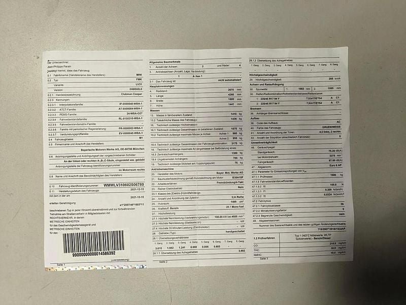 Gebraucht Mini Cooper Classic 136 PS (100 kW) 2022 Grün Kleinwagen