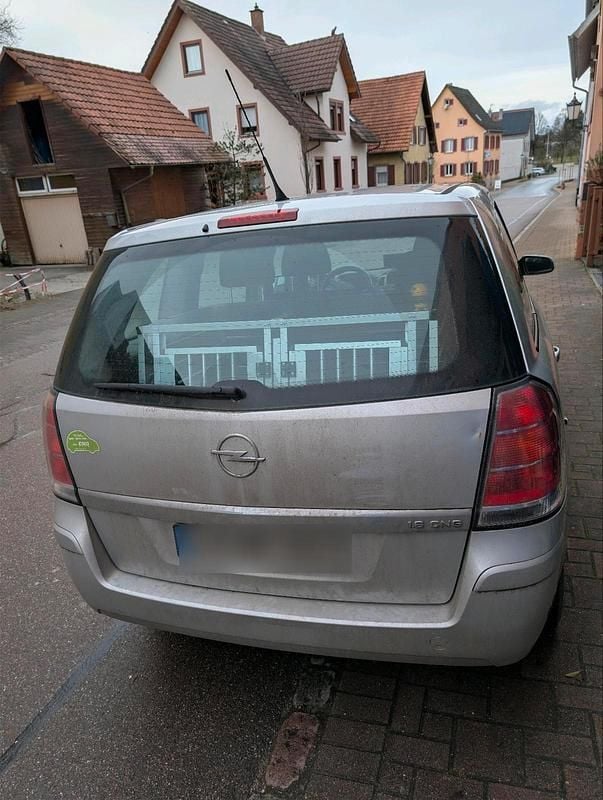 Gebraucht Opel Zafira 2007 Silber Van / Kleinbus