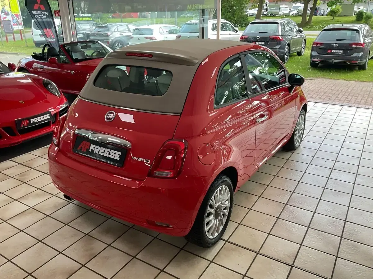 Gebraucht Fiat 500 Lounge 69 PS (50 kW) 2020 Orange Cabrio