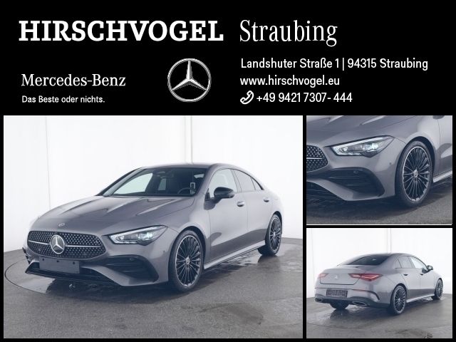 Grau Gebraucht 2024 Mercedes CLA200 AMG line Coupé | 35.750 € (Guter Preis) - Bild 1/4