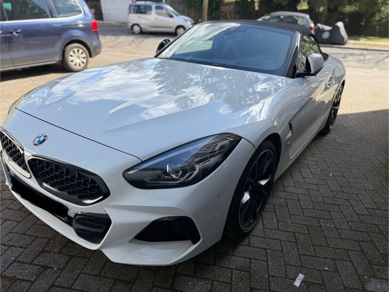 Weiß Gebraucht 2019 BMW Z4 M Sport Cabrio | 36.450 € (Teuer) - Bild 1/4