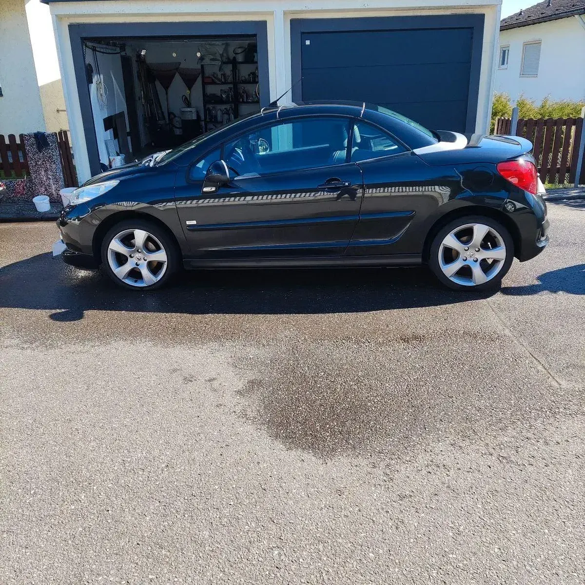 Gebraucht Peugeot 207 CC RC 120 PS (88 kW) 2008 Schwarz Cabrio