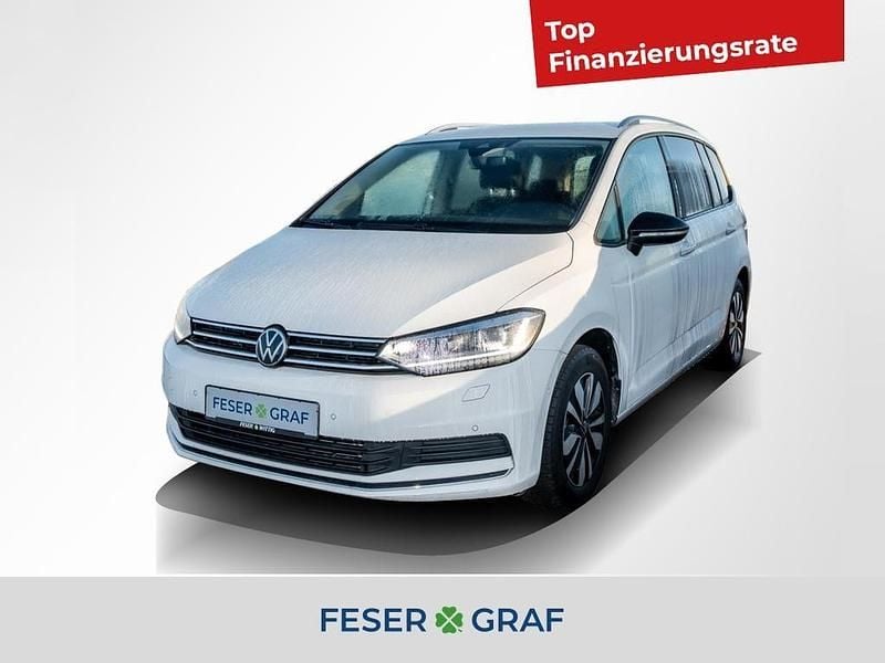 Pure white Gebraucht 2025 VW Touran Comfortline Van / Kleinbus | 34.940 € (Etwas zu teuer) - Bild 1/4