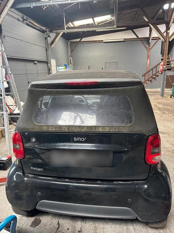 Gebraucht Smart ForTwo Cabrio 61 PS (44 kW) 2004 Schwarz Cabrio