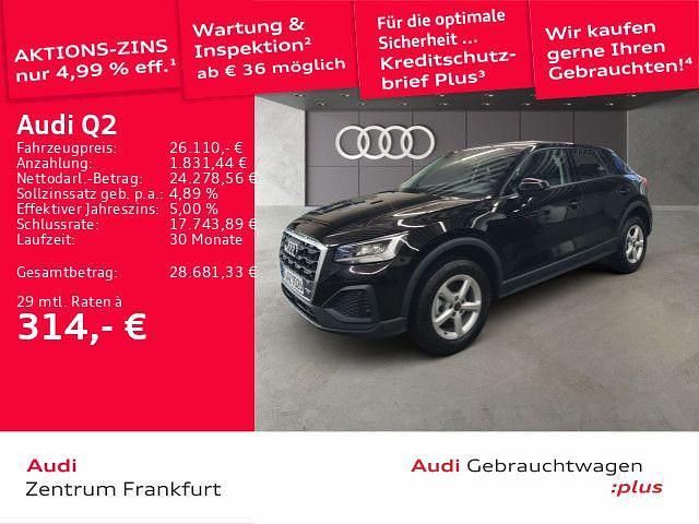 Gebraucht Audi Q2 116 PS (85 kW) 2026 Schwarz SUV