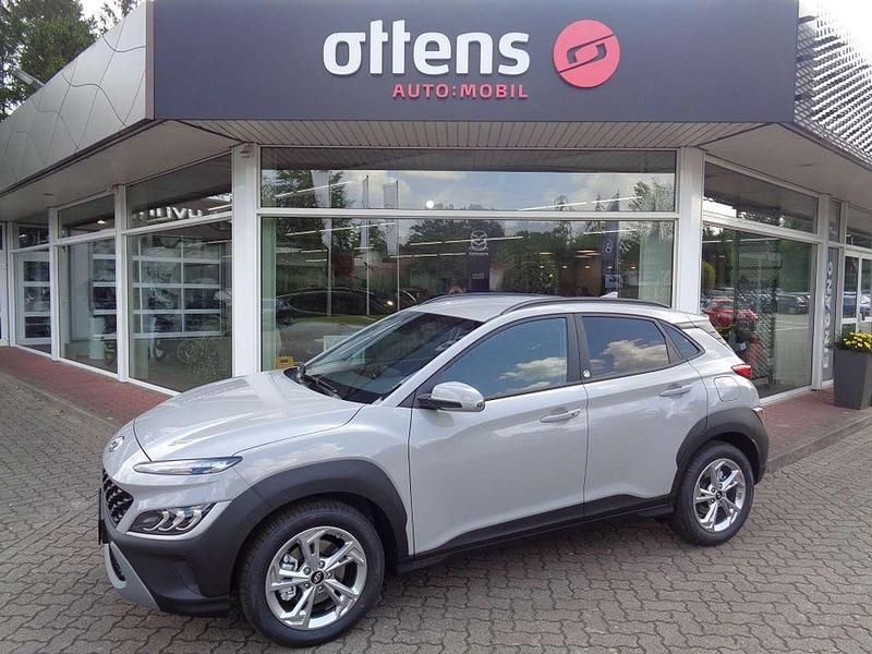 Cyber grey Gebraucht 2022 Hyundai Kona SUV | 20.980 € (Etwas zu teuer) - Bild 1/4