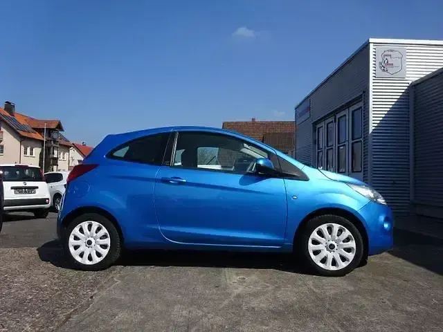 Gebraucht Ford Ka Titanium 69 PS (50 kW) 2009 Blau Kleinwagen
