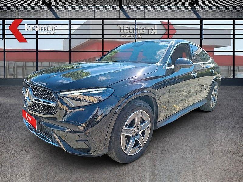 Schwarz Gebraucht 2024 Mercedes GLC220 AMG Coupé | 66.990 € (Teuer) - Bild 1/4
