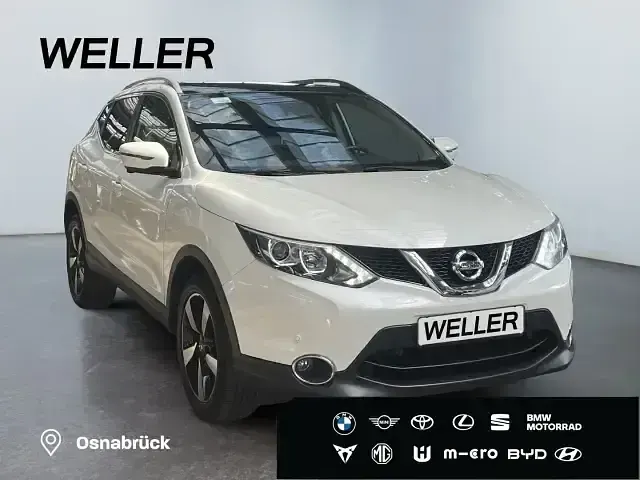 Gebraucht Nissan Qashqai 360º 163 PS (119 kW) 2017 M) (weiss SUV
