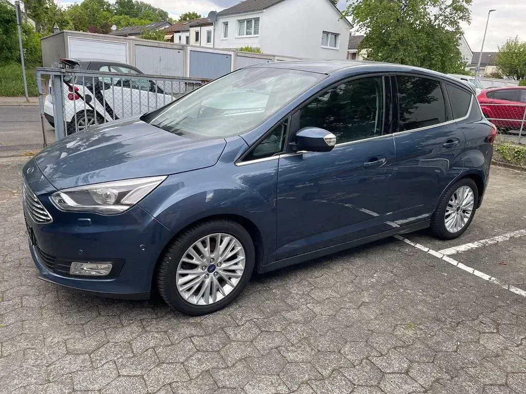 Gebraucht Ford C-MAX Cool & Connect 150 PS (110 kW) 2019 Blau Van / Kleinbus