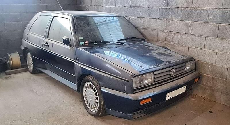 Blau Gebraucht 1990 VW Golf II Coupé | 39.000 € - Bild 1/4
