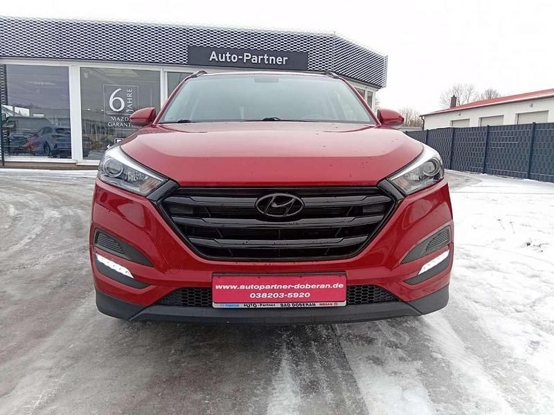 Gebraucht Hyundai Tucson Classic 132 PS (97 kW) 2018 Rot SUV