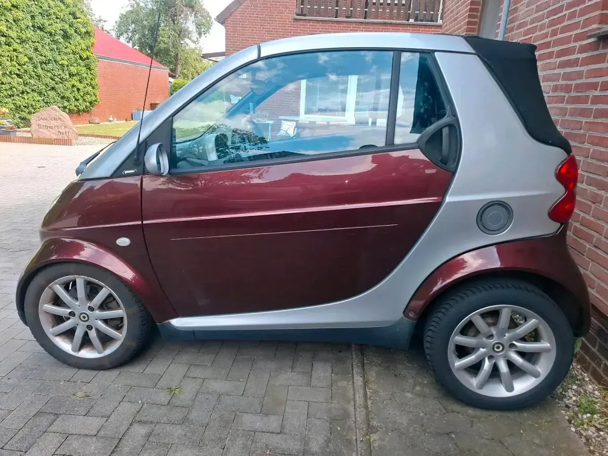 Gebraucht Smart ForTwo Cabrio 60 PS (44 kW) 2007 Rot Cabrio