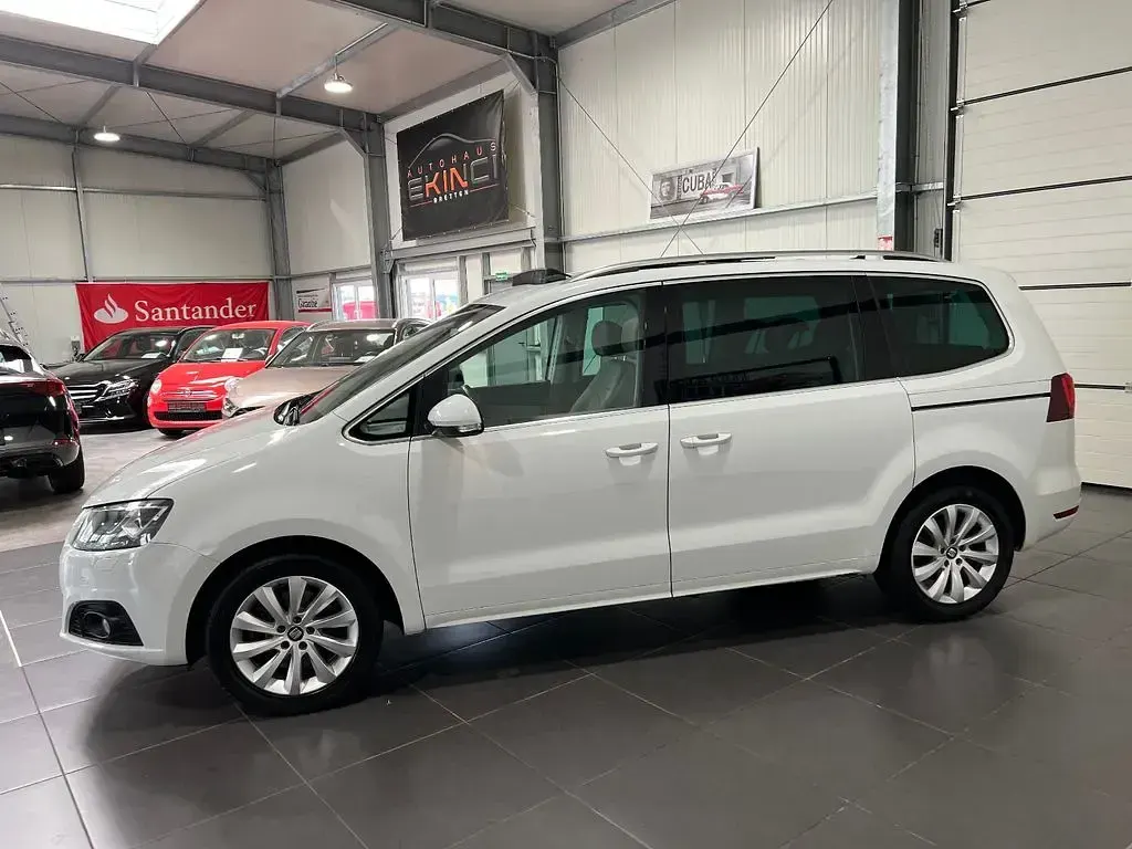 Gebraucht Seat Alhambra 150 PS (110 kW) 2021 Weiß Van / Kleinbus