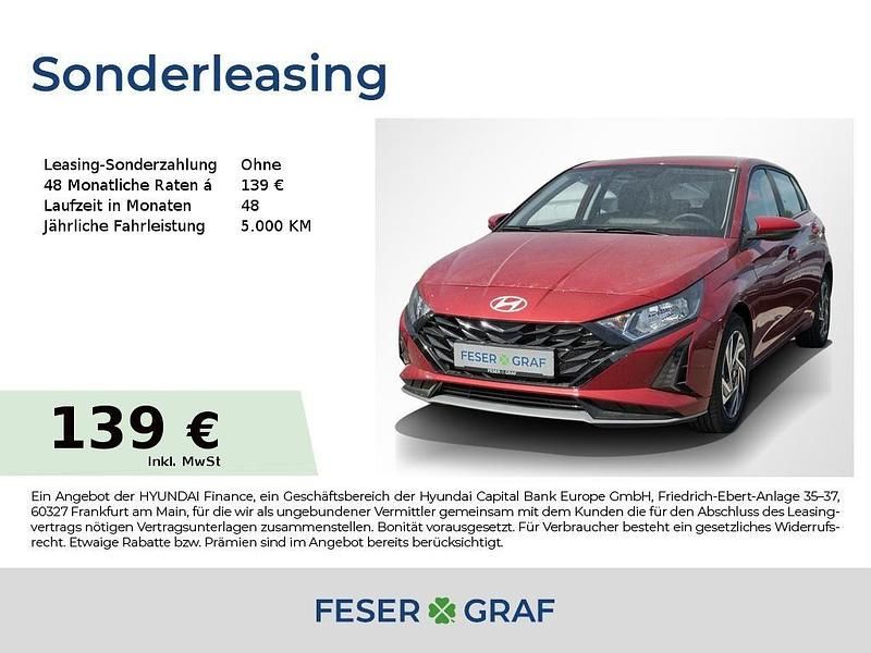 Dragon red Neu 2025 Hyundai i20 Comfort Kleinwagen | 21.780 € (Fairer Preis) - Bild 1/4