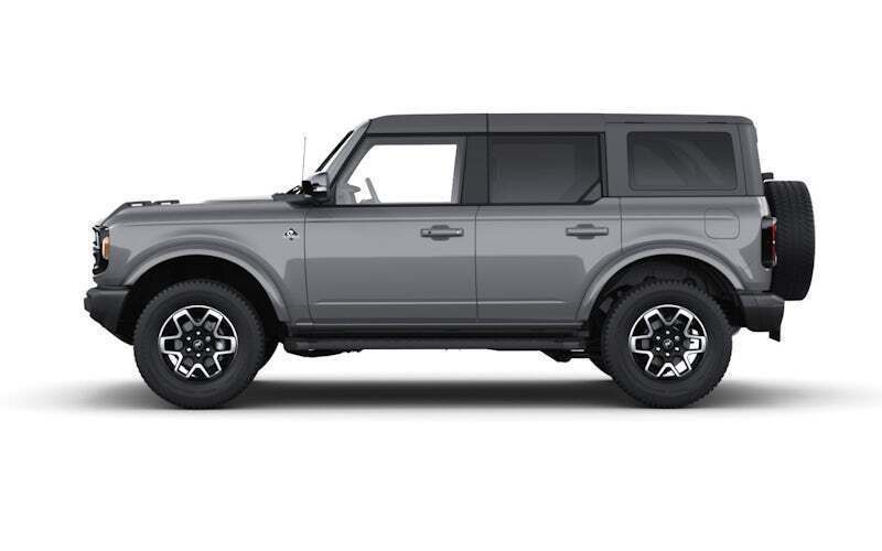Neu Ford Bronco Outer Banks 335 PS (246 kW) 2025 Carbonized gray/asher gray SUV