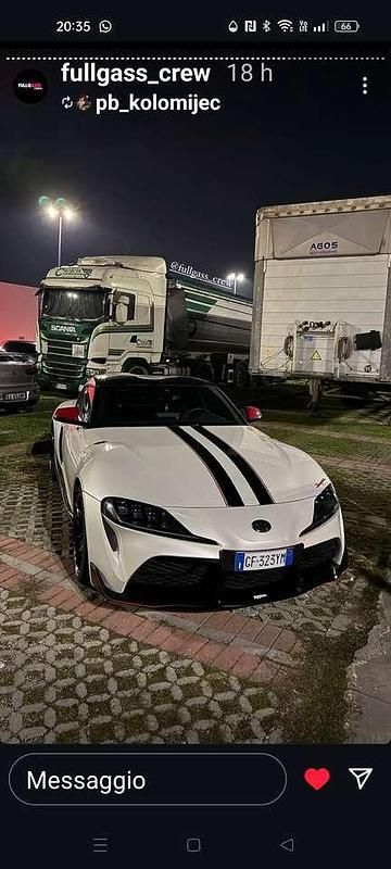 Gebraucht Toyota Supra 258 PS (189 kW) 2021 Weiß Coupé