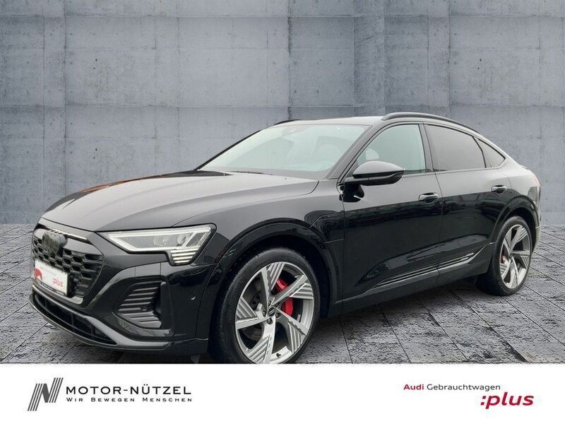 Mythosschwarz metallic Gebraucht 2023 Audi Q8 Sportback e-tron S-Line SUV | 69.750 € (Fairer Preis) - Bild 1/4