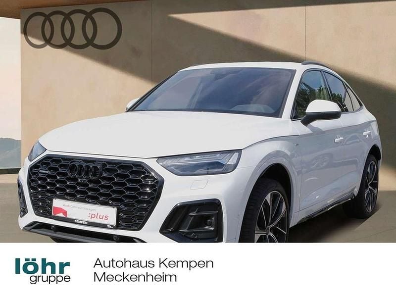Gletscherweiß metallic Gebraucht 2024 Audi Q5 Sportback S-Line SUV | 53.950 € (Fairer Preis) - Bild 1/4