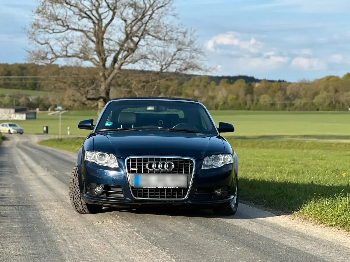 Gebraucht Audi A4 Cabriolet S-Line 200 PS (147 kW) 2007 Blau Cabrio