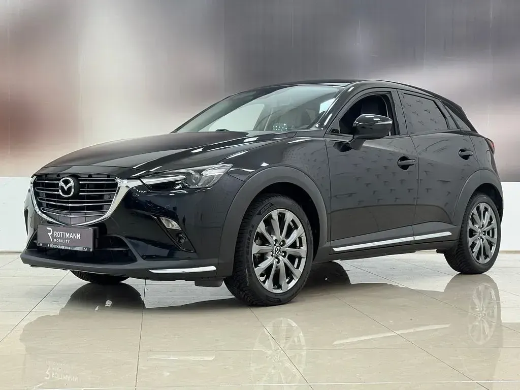 Gebraucht Mazda CX-3 Edition 121 PS (88 kW) 2020 Schwarz SUV