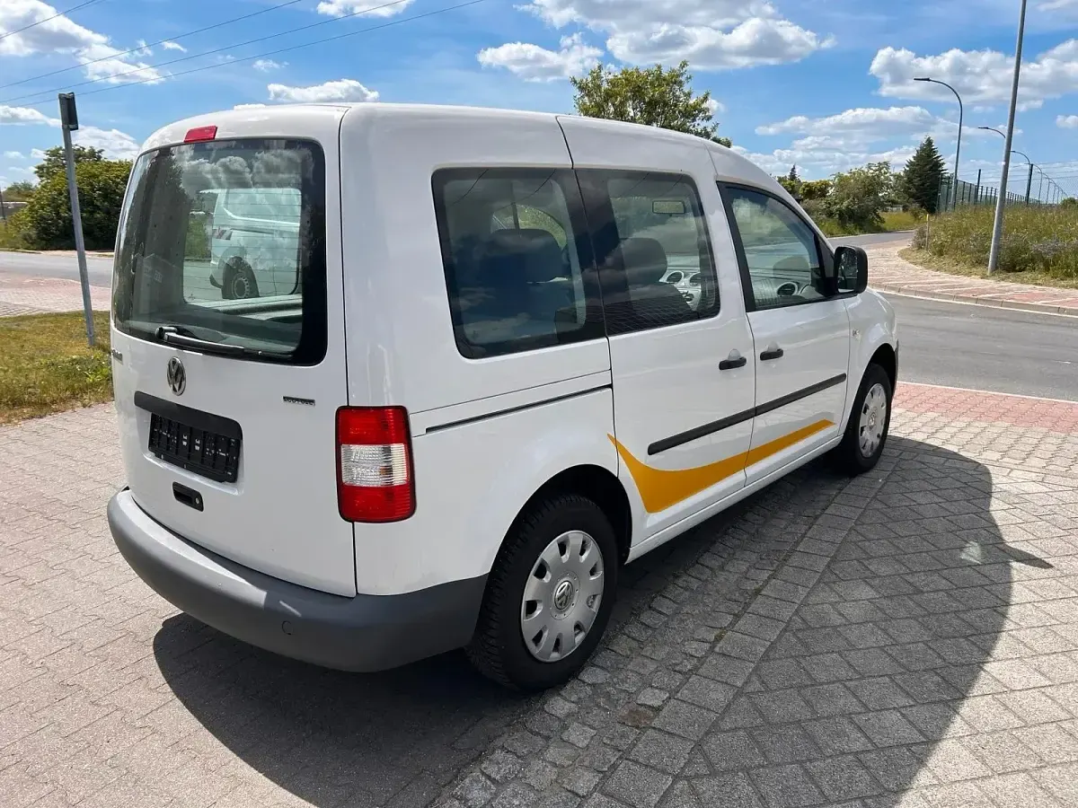 Gebraucht VW Caddy 110 PS (80 kW) 2007 Weiß Van / Kleinbus