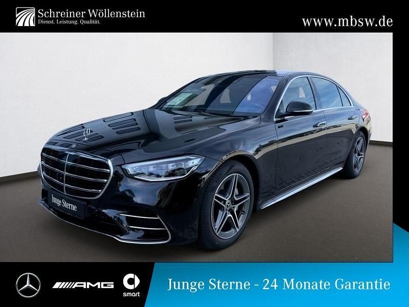 Obsidianschwarz Gebraucht 2024 Mercedes S350 AMG Limousine | 97.670 € (Fairer Preis) - Bild 1/4