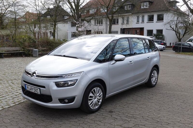 Silber Gebraucht 2014 Citroën Grand C4 Picasso Van / Kleinbus | 6.490 € (Fairer Preis) - Bild 1/4