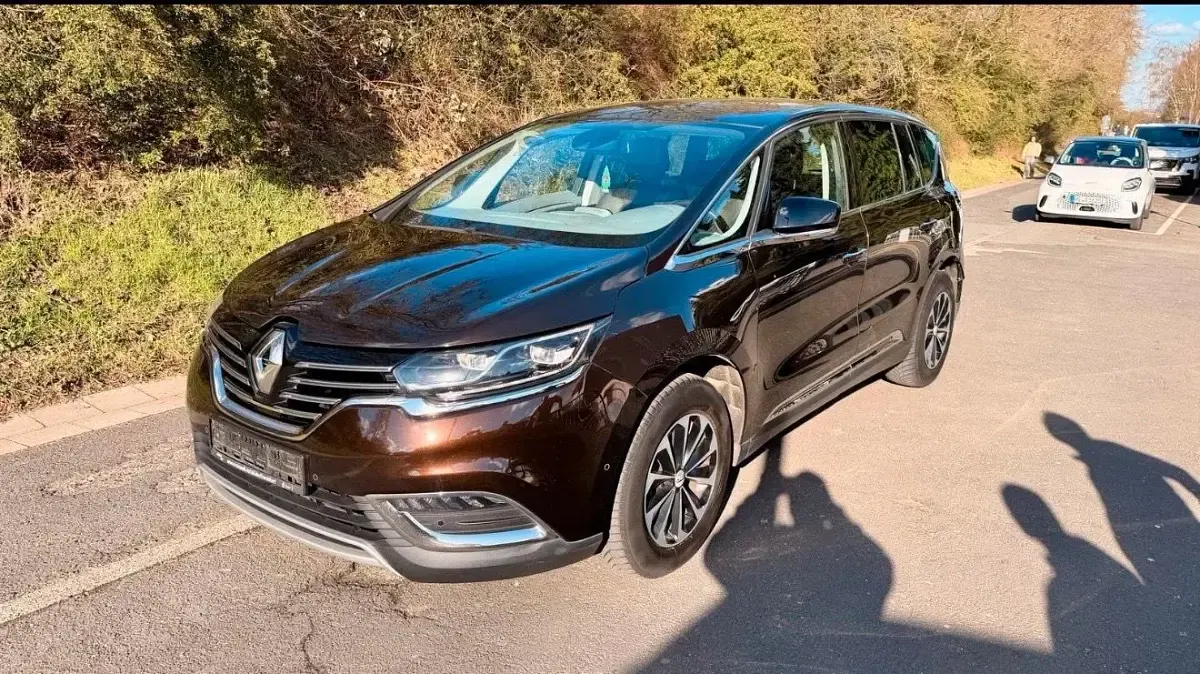 Gebraucht Renault Espace 160 PS (117 kW) 2015 Braun Van / Kleinbus