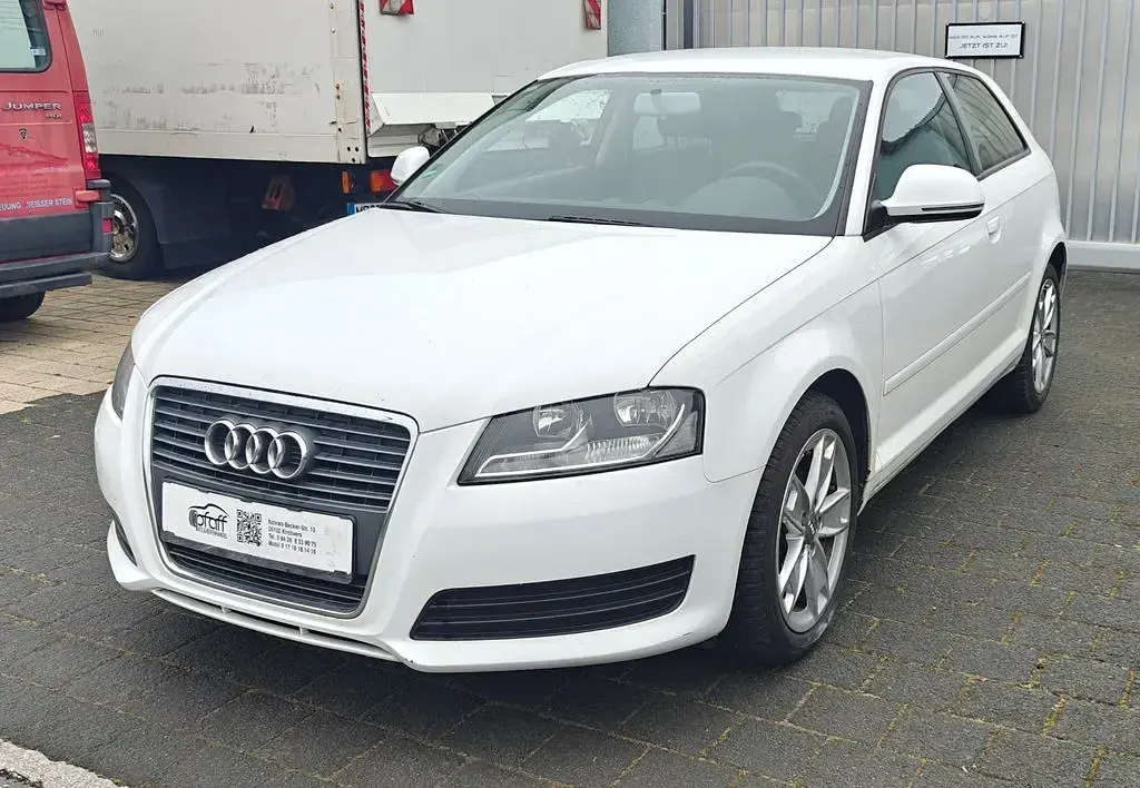 Brugt Audi A3 Ambiente 125 HK (91 kW) 2009 Hvid Hatchback
