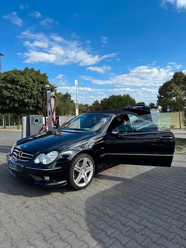 Schwarz Gebraucht 2008 Mercedes CLK280 Cabrio | 10.900 € (Fairer Preis) - Bild 1/4