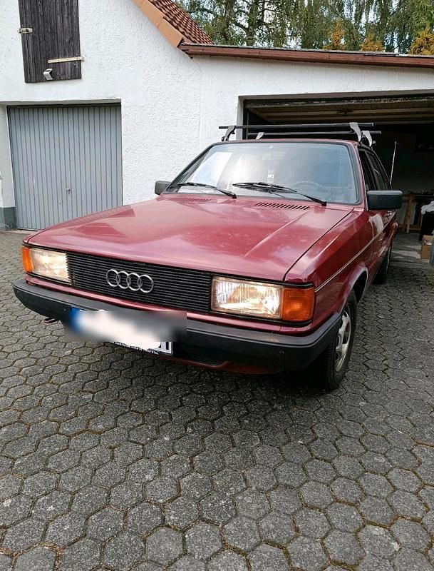 Rot Gebraucht 1982 Audi 80 Limousine | 2.500 € - Bild 1/4