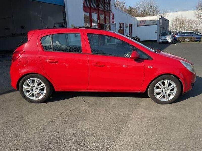 Gebraucht Opel Corsa Edition 80 PS (58 kW) 2008 Rot Kleinwagen