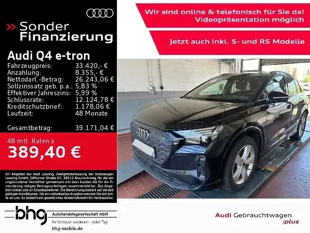 Gebraucht Audi Q4 e-tron Advanced Plus 150 kW (204 PS) 2023 SUV