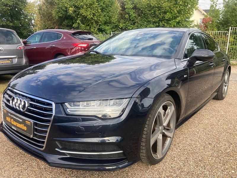 Blau Gebraucht 2016 Audi A7 Sportback Kleinwagen | 27.999 € (Etwas zu teuer) - Bild 1/4