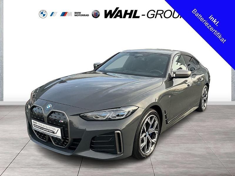 Grau Gebraucht 2022 BMW i4 Shadowline Limousine | 43.890 € (Fairer Preis) - Bild 1/4