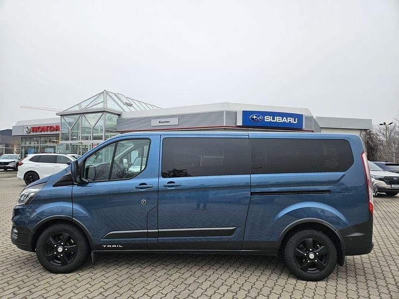 Blau Gebraucht 2021 Ford Transit Custom Kombi | 34.990 € (Fairer Preis) - Bild 1/4