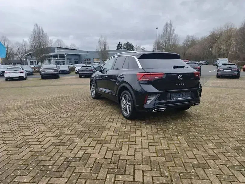 Usata VW T-Roc R-line 110 CV (80 kW) 2023 Nero SUV