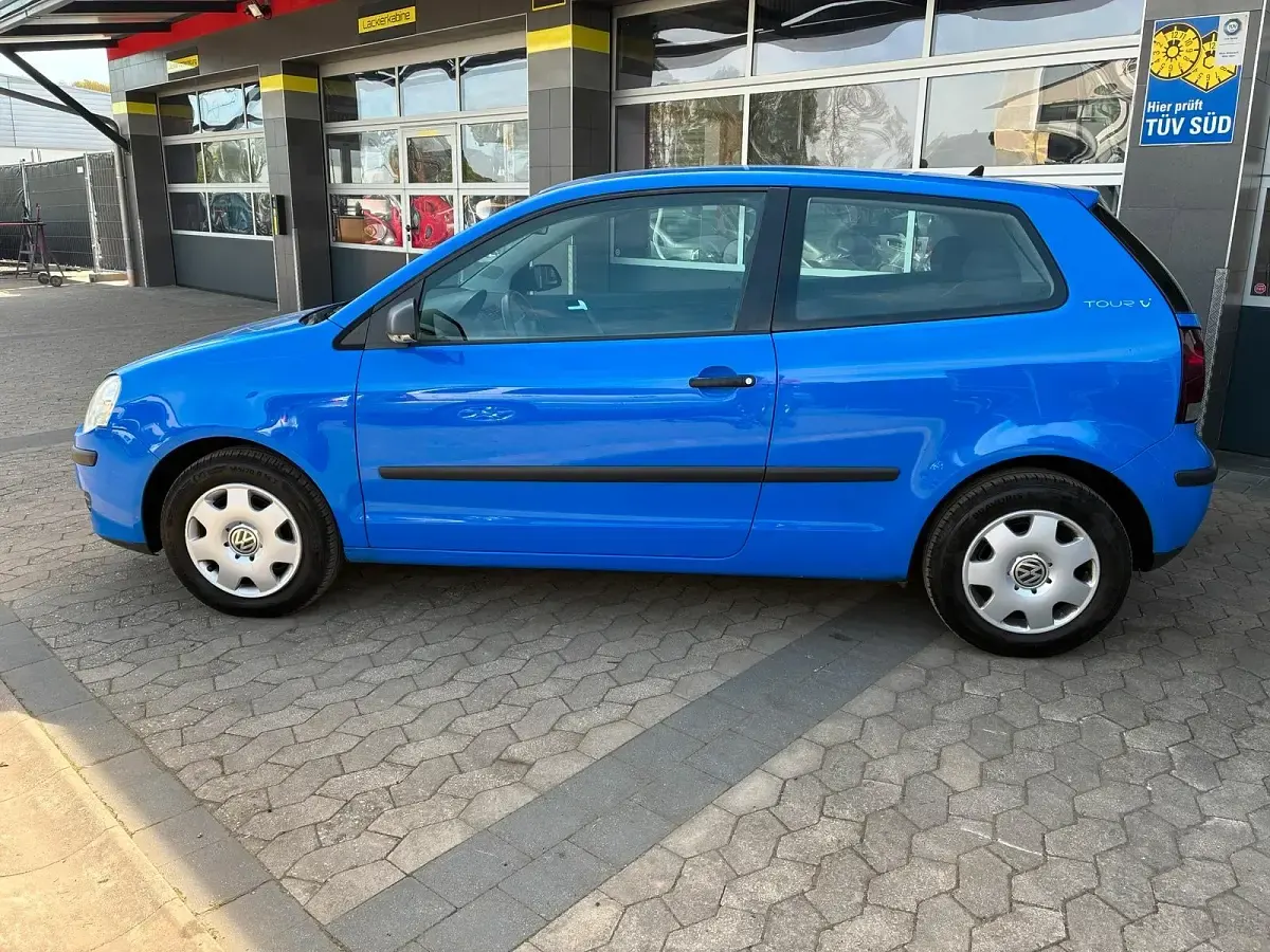 Gebraucht VW Polo 80 PS (58 kW) 2007 Blau Kleinwagen