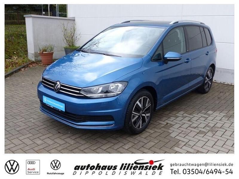 Gebraucht VW Touran Active 150 PS (110 kW) 2022 Blau Van / Kleinbus