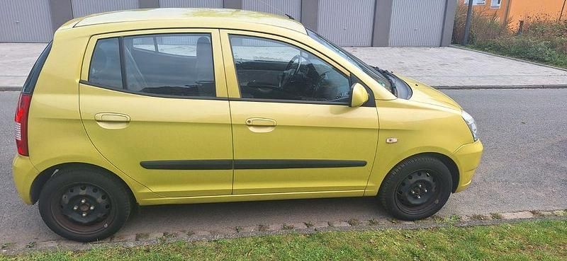 Gebraucht Kia Picanto LX 65 PS (47 kW) 2005 Gelb Kleinwagen