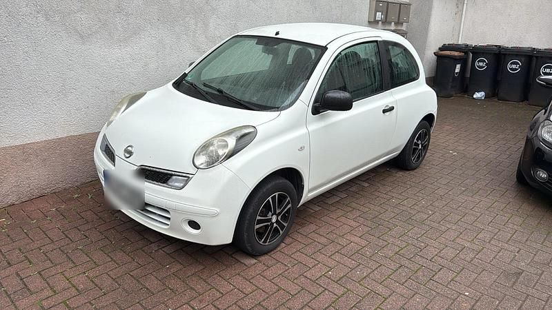 Weiß Gebraucht 2009 Nissan Micra Kleinwagen | 1.400 € (Teuer) - Bild 1/4