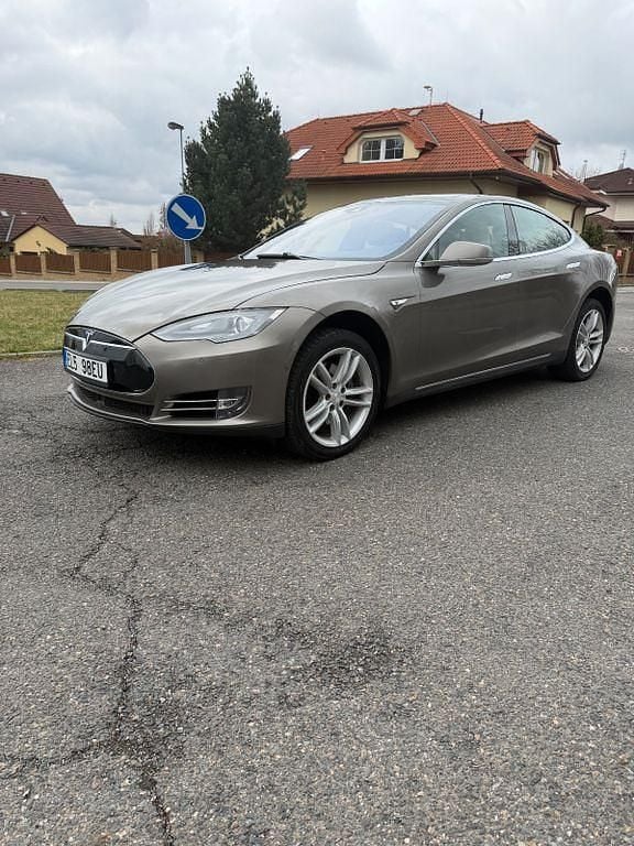 Gebraucht Tesla Model S 309 kW (421 PS) 2015 Beige Kleinwagen