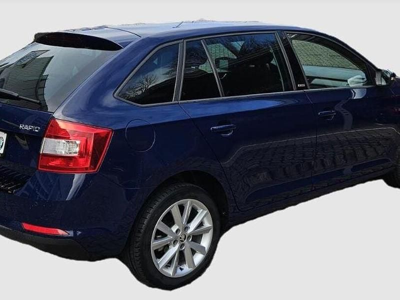 Gebraucht Skoda Rapid Joy 2016 Blau Kleinwagen