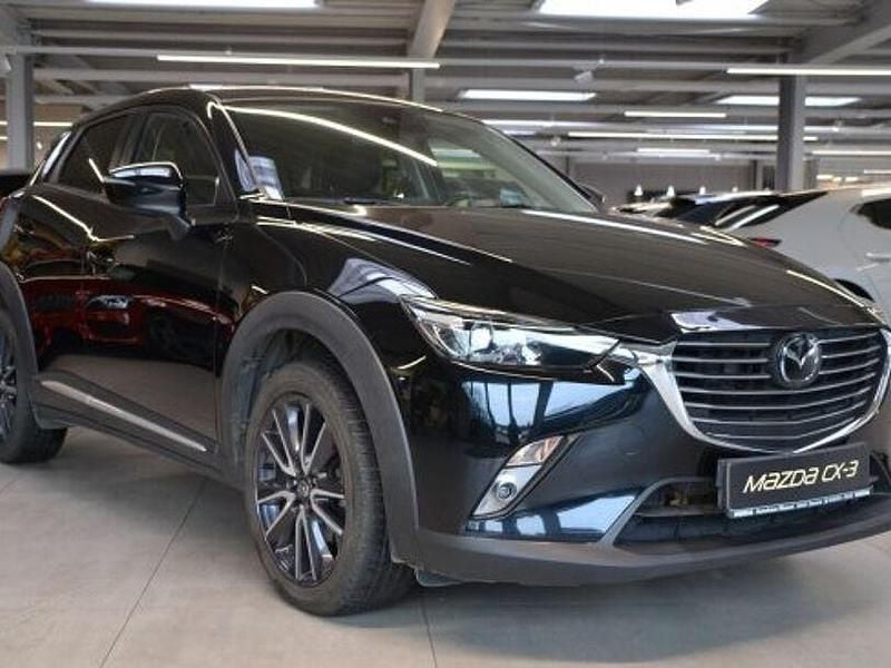 Onyxschwarz metallic (metallic) Gebraucht 2017 Mazda CX-3 SUV | 16.750 € (Fairer Preis) - Bild 1/4