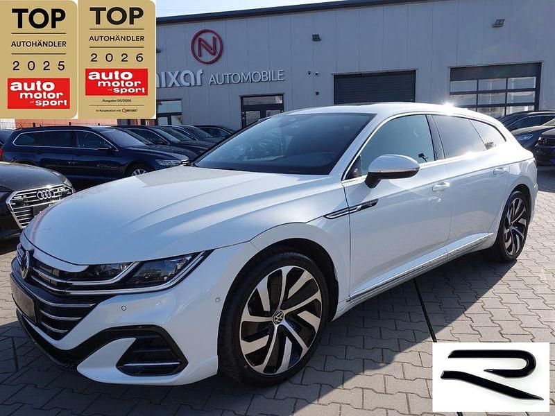 Gebraucht VW Arteon R-line 218 PS (160 kW) 2022 Oryxweiß perlmutteffekt Kombi